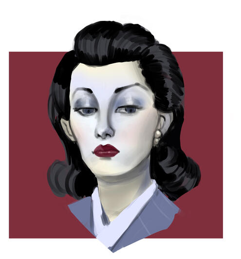 Vintage portraite practice (forgor ref name)